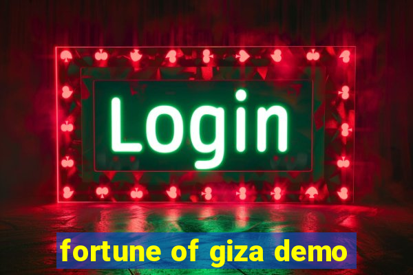 fortune of giza demo