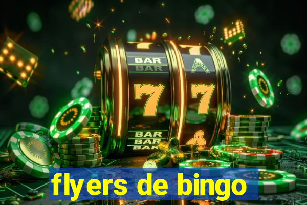 flyers de bingo