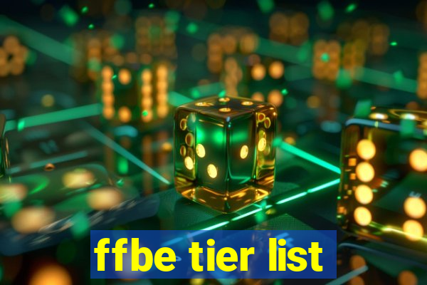 ffbe tier list