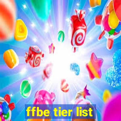 ffbe tier list