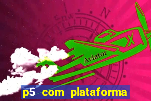 p5 com plataforma de jogos