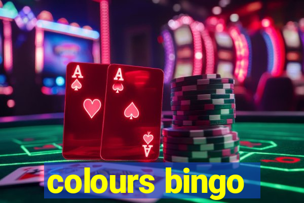 colours bingo