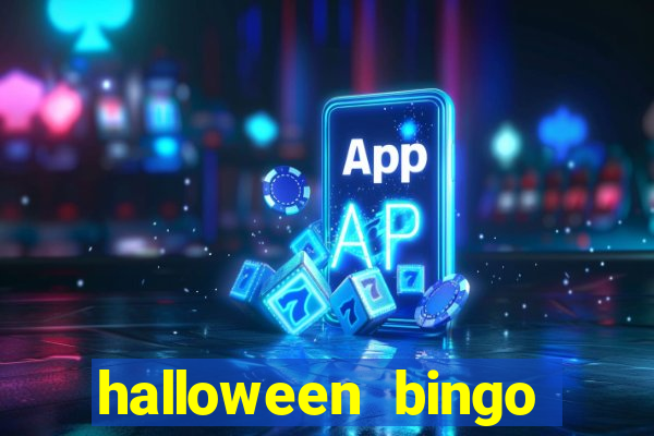 halloween bingo cards with numbers