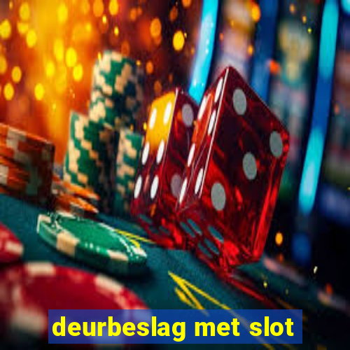 deurbeslag met slot