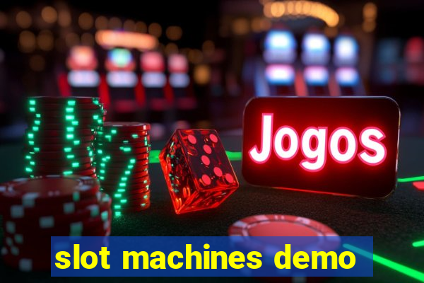 slot machines demo