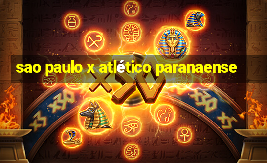 sao paulo x atlético paranaense