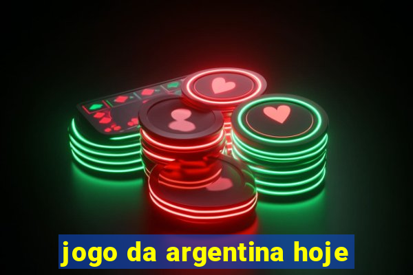 jogo da argentina hoje