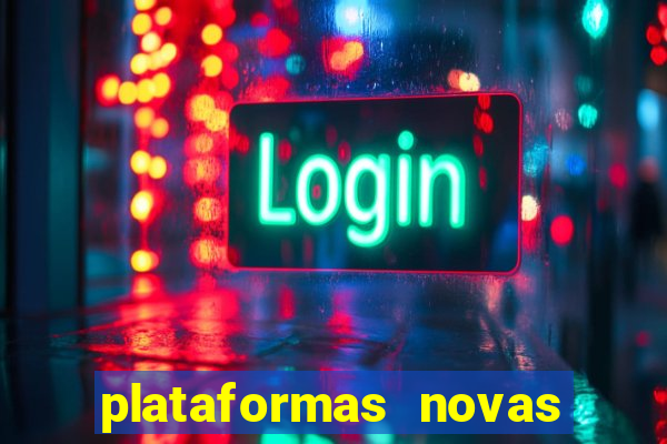 plataformas novas com bonus de cadastro