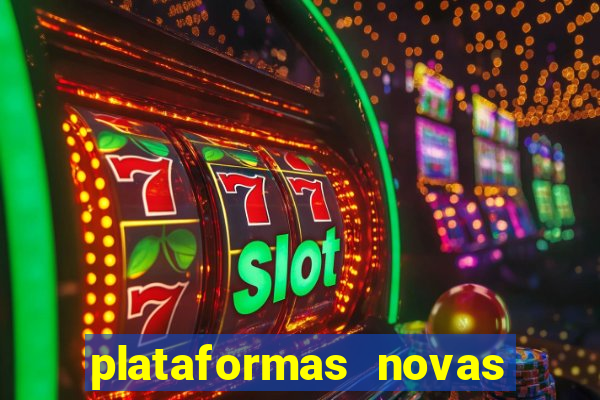 plataformas novas com bonus de cadastro