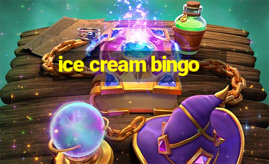 ice cream bingo