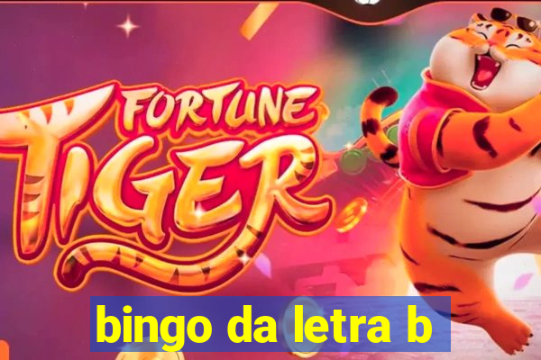 bingo da letra b