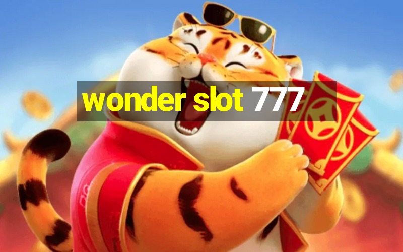 wonder slot 777