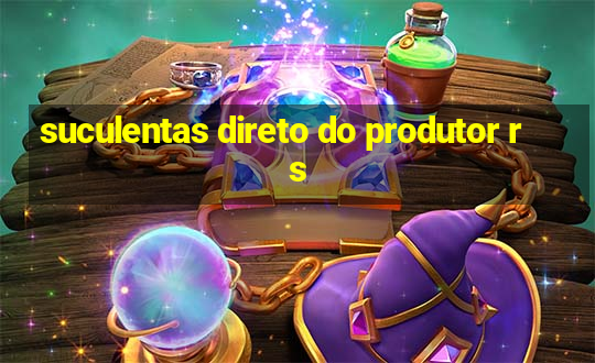 suculentas direto do produtor rs