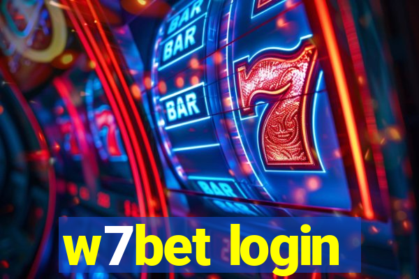 w7bet login