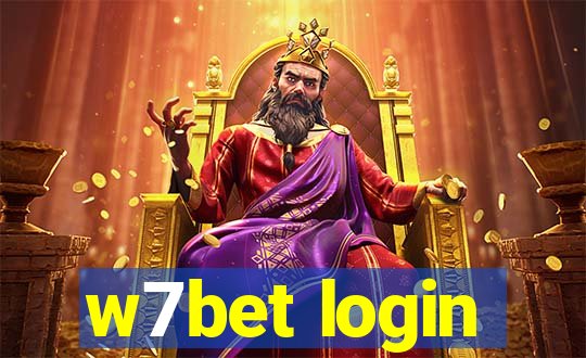 w7bet login