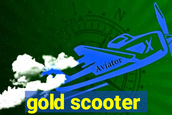 gold scooter