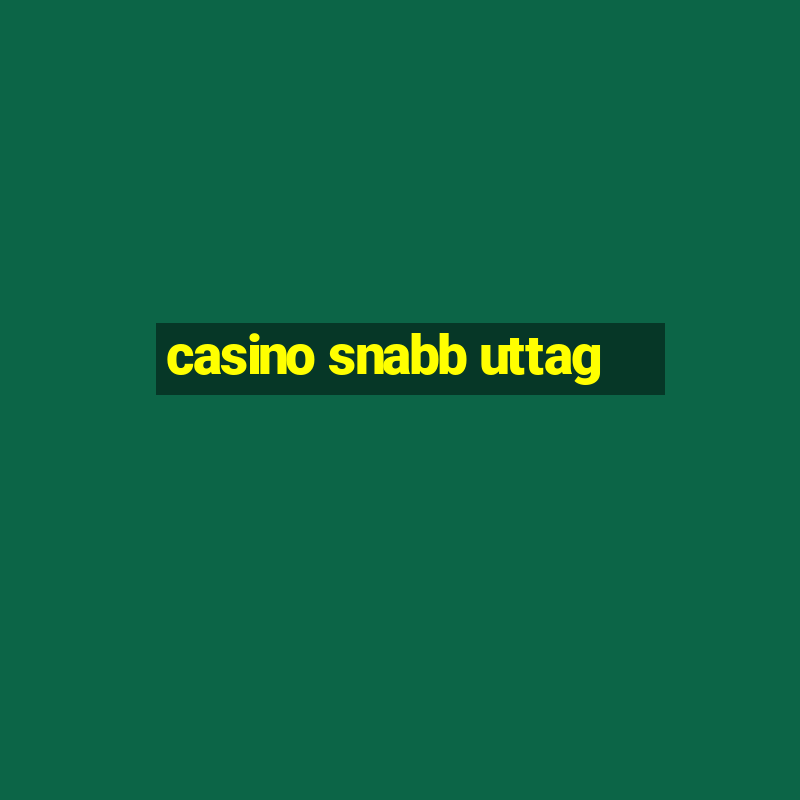 casino snabb uttag