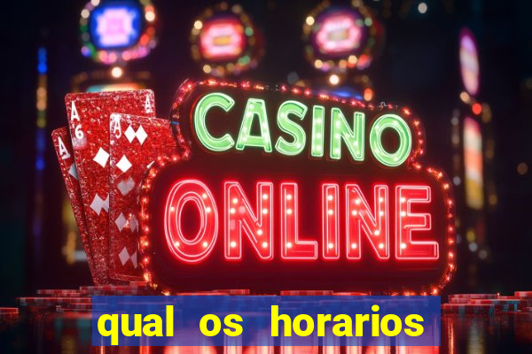 qual os horarios para jogar fortune tiger