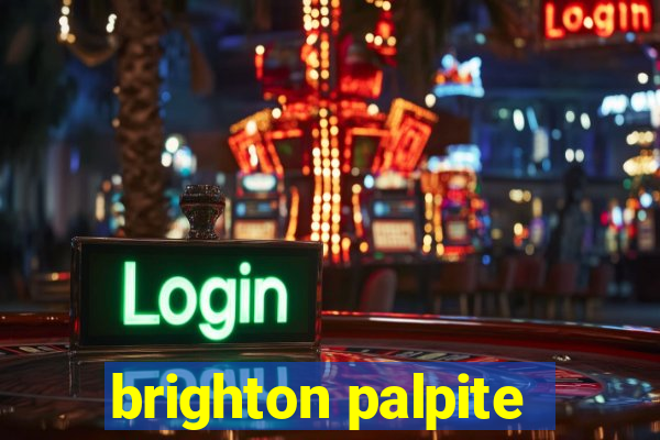 brighton palpite