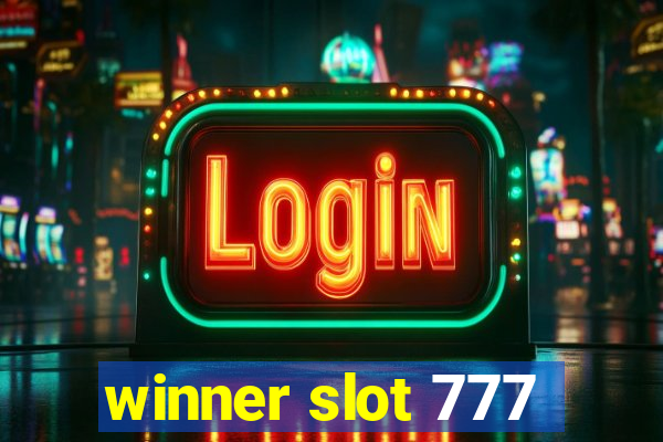 winner slot 777