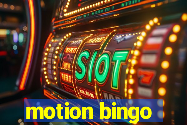 motion bingo