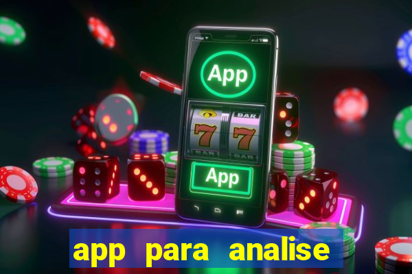 app para analise de jogos de futebol