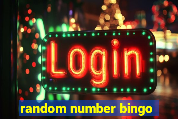 random number bingo