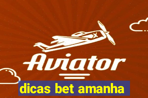 dicas bet amanha