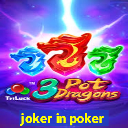 joker in poker