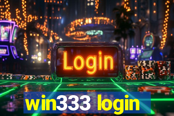 win333 login