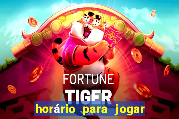 horário para jogar no rabbit