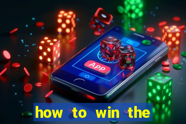 how to win the slot machine