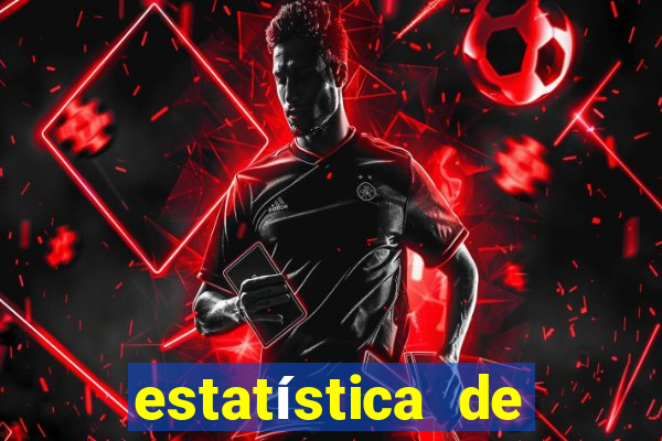 estatística de jogo de futebol