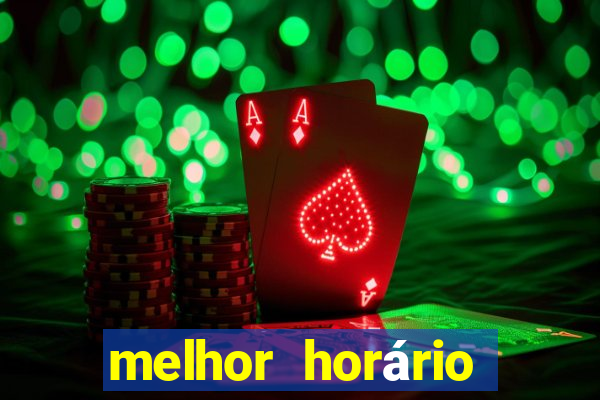 melhor horário para jogar fortune rabbit hoje