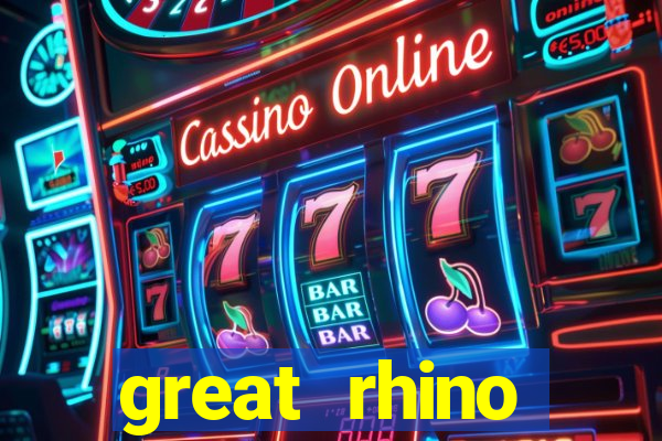 great rhino megaways slot