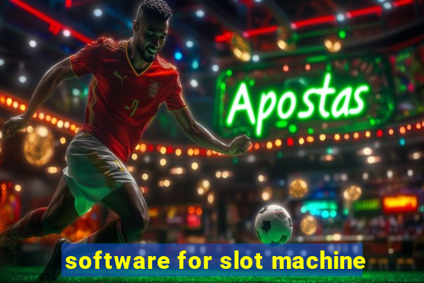 software for slot machine