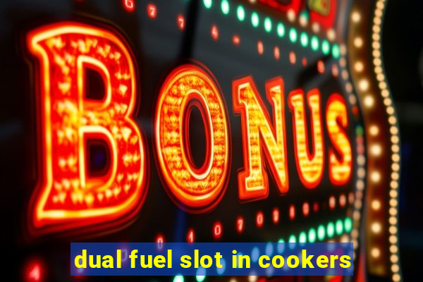 dual fuel slot in cookers