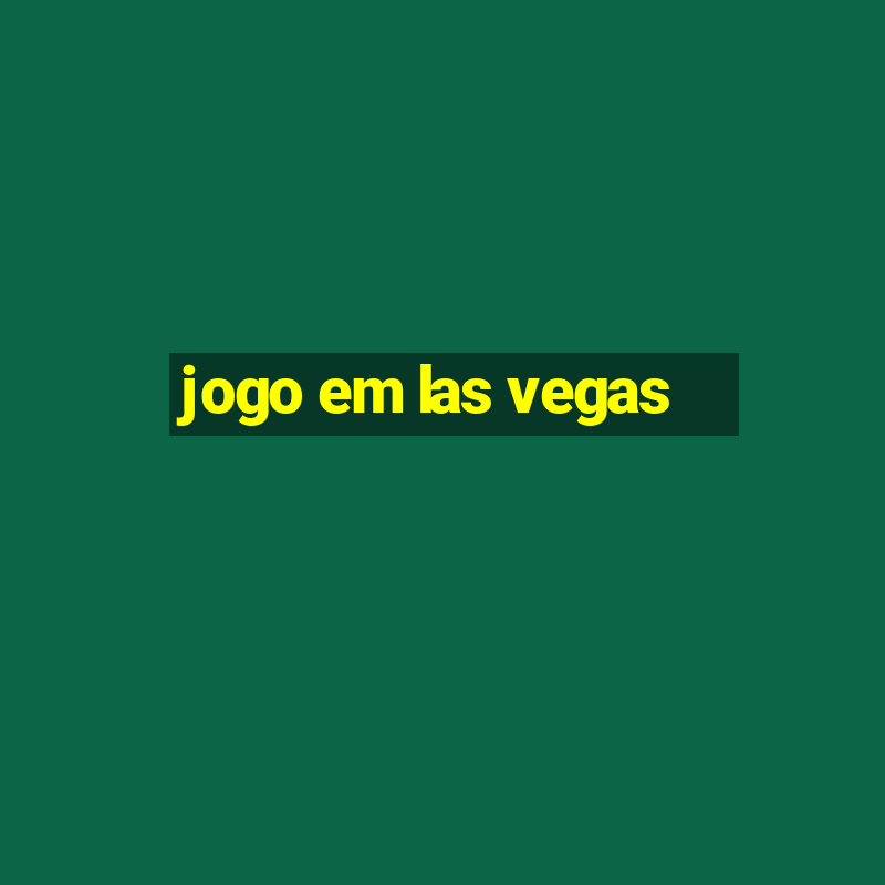 jogo em las vegas