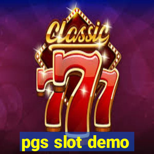 pgs slot demo