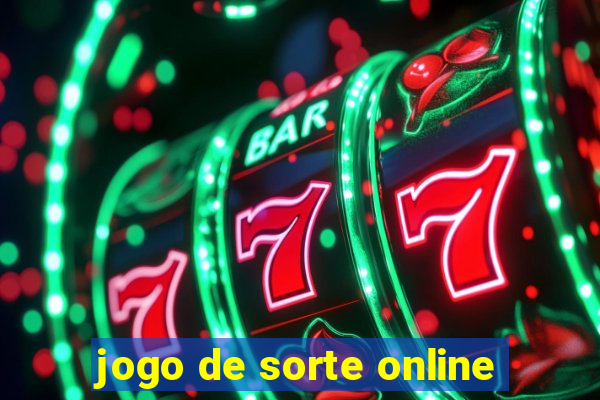 jogo de sorte online