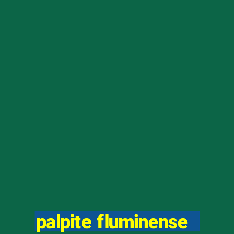 palpite fluminense