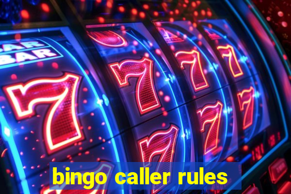 bingo caller rules