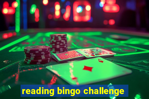 reading bingo challenge