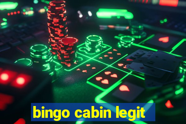 bingo cabin legit