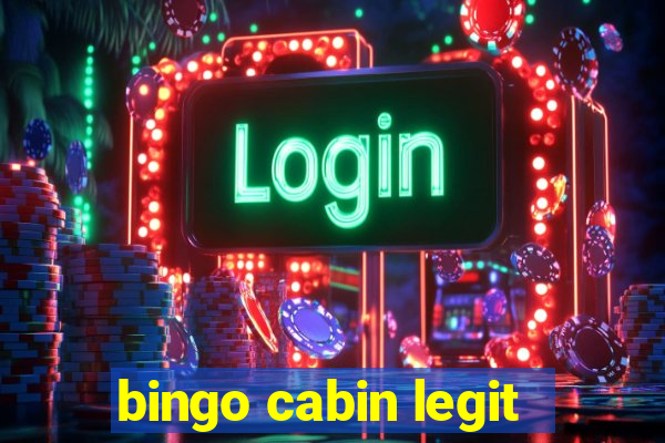 bingo cabin legit