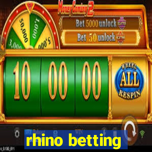 rhino betting