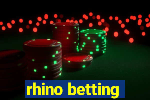 rhino betting