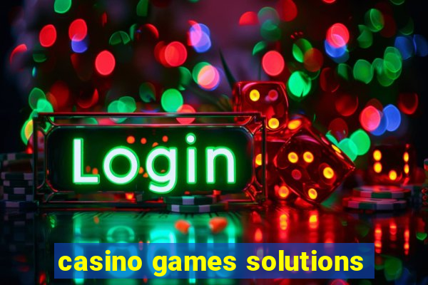 casino games solutions