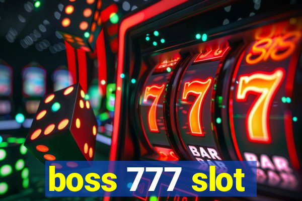 boss 777 slot