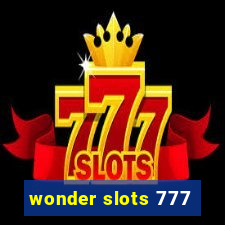 wonder slots 777